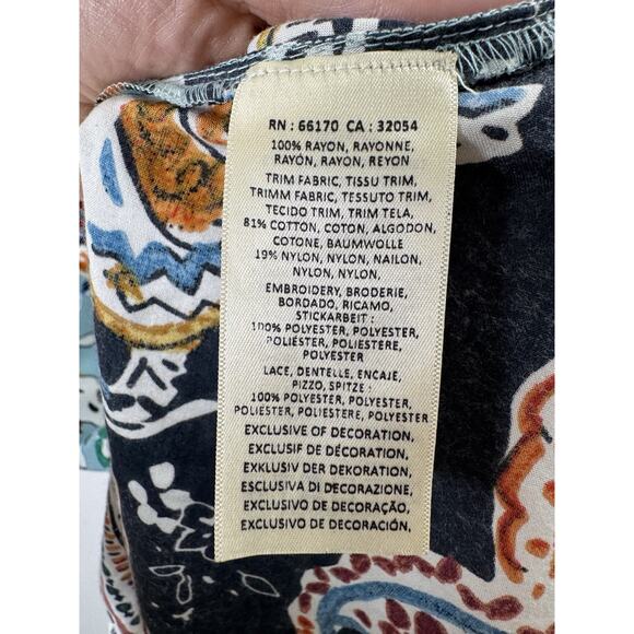 Anthropologie Akemi + Kin Beaded Midi Dress Maximalist Bohemian Hippie Boho 6 - Picture 10 of 11